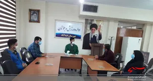 برگزاری جلسه هیئت اندیشه&zwnj;ورزان جوان با رئیس اداره ورزش و جوانان اسدآباد