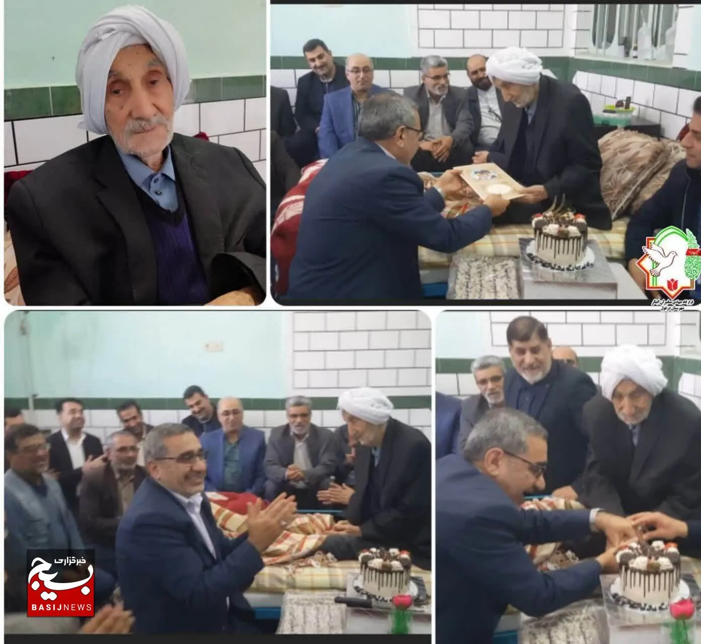 مراسم جشن میلاد امام علی علیه السلام و روز پدر محضر حاج احمد شاهوارپور از اسوه های صبر و ایثار شهرستان دزفول