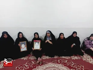 دیدار با خانواده شهید الله یار اسماعیلی توسط پایگاه مقاومت بسیج شهیدانبارکی تنگستان