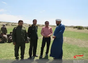 سرکشی مسئول دفتر نمایندگی ولی فقیه ناحیه رازوجرگلان از دوره تکمیلی حوزه شهید شیرودی