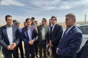 بازدید معاون وزیر نیرو از پروژه‌های زیرساختی کبودراهنگ