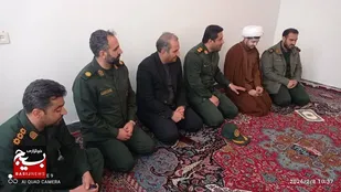 دیدار مسئولان سپاه رومشکان با خانواده&zwnj;های معظم شهدا به مناسبت دهه فجر+عکس