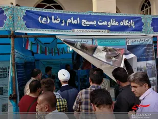 نمایشگاه اسوه در گرمسار و ایوانکی افتتاح شد