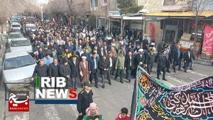 روایت تصویر| حماسه&zwnj;آفرینی مردم آذربایجان شرقی در حمایت از نظام مقدس جمهوری اسلامی ایران در راهپیمایی ۲۲ دی