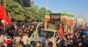 بدرقه باشکوه مدافع حریم آسمان ایران در بندر امام خمینی (ره)