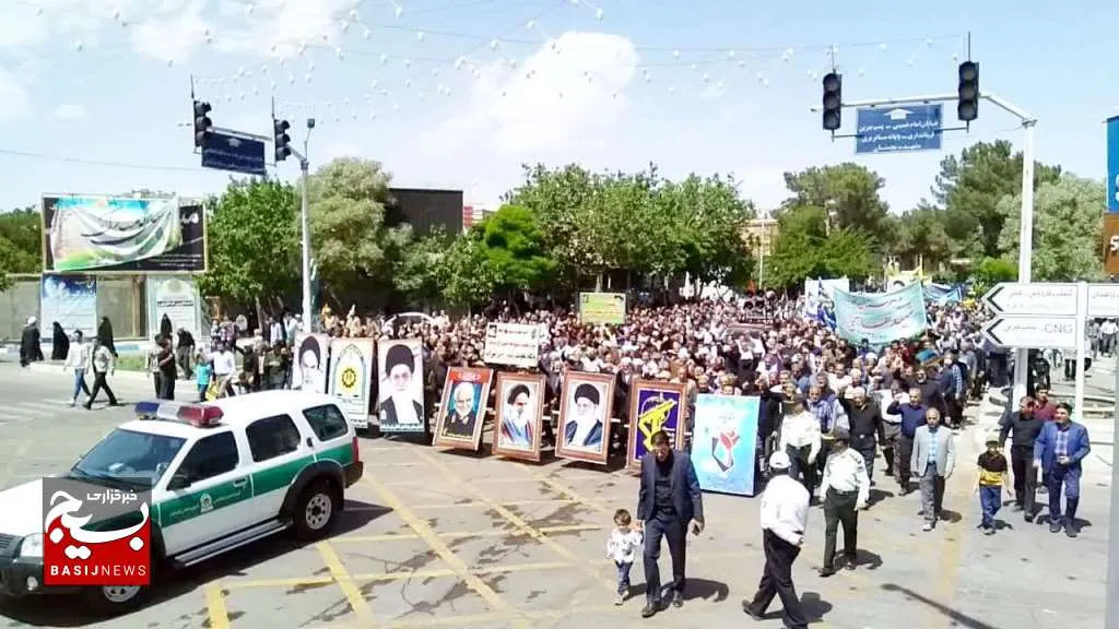 حماسه حضور گنابادی ها در راهپیمایی روز قدس
