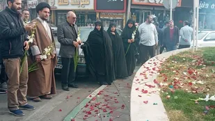 مراسم گرامیداشت شهید  مرتضی ابراهیمی در محل شهادتش برگزارشد