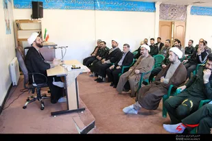 جلسه اخوت کارکنان نمایندگی ولی&zwnj;فقیه در سپاه انصار الحسین(ع) همدان