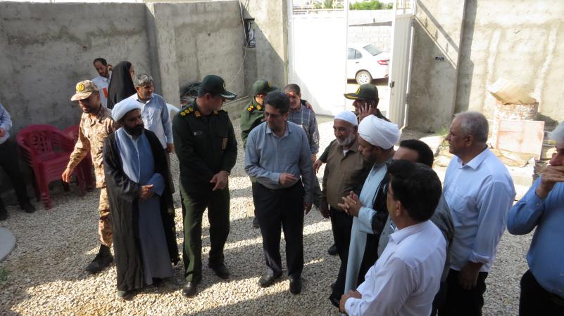 افتتاح مسکن مددجوی کمیته امداد در روستای گرگور بخش ساحلی دلوار