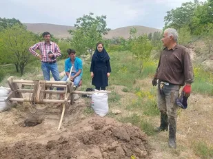 مرمت و لایروبی قنوات در شهرستان اسکو