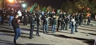 کلیپ برنامه های دهه اول محرم بسیجیان شاهرود