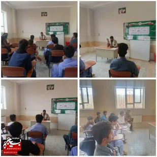 تبیین مکتب مقاومت به مناسبت هفته دفاع مقدس در هامون
