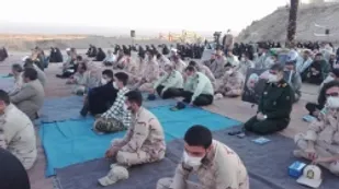 مراسم دعای ندبه در یادمان عملیاتی قلاویزان برگزار شد + تصاویر