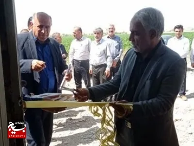 افتتاح ۱۳ طرح همزمان با هفته دولت در باغملک