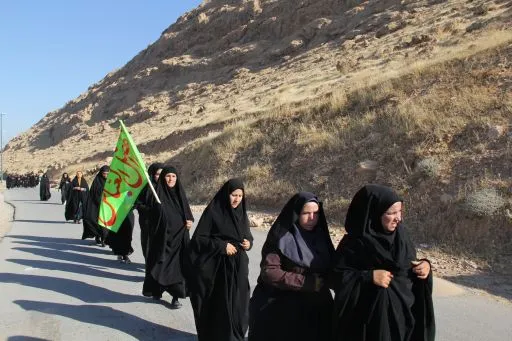 همایش پیاده‌روی خواهران بسیجی بخش گل‌تپه برگزار شد
