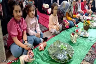 مراسم جشن میلاد حضرت رقیه(س) در حوزه شهید افضل همدان