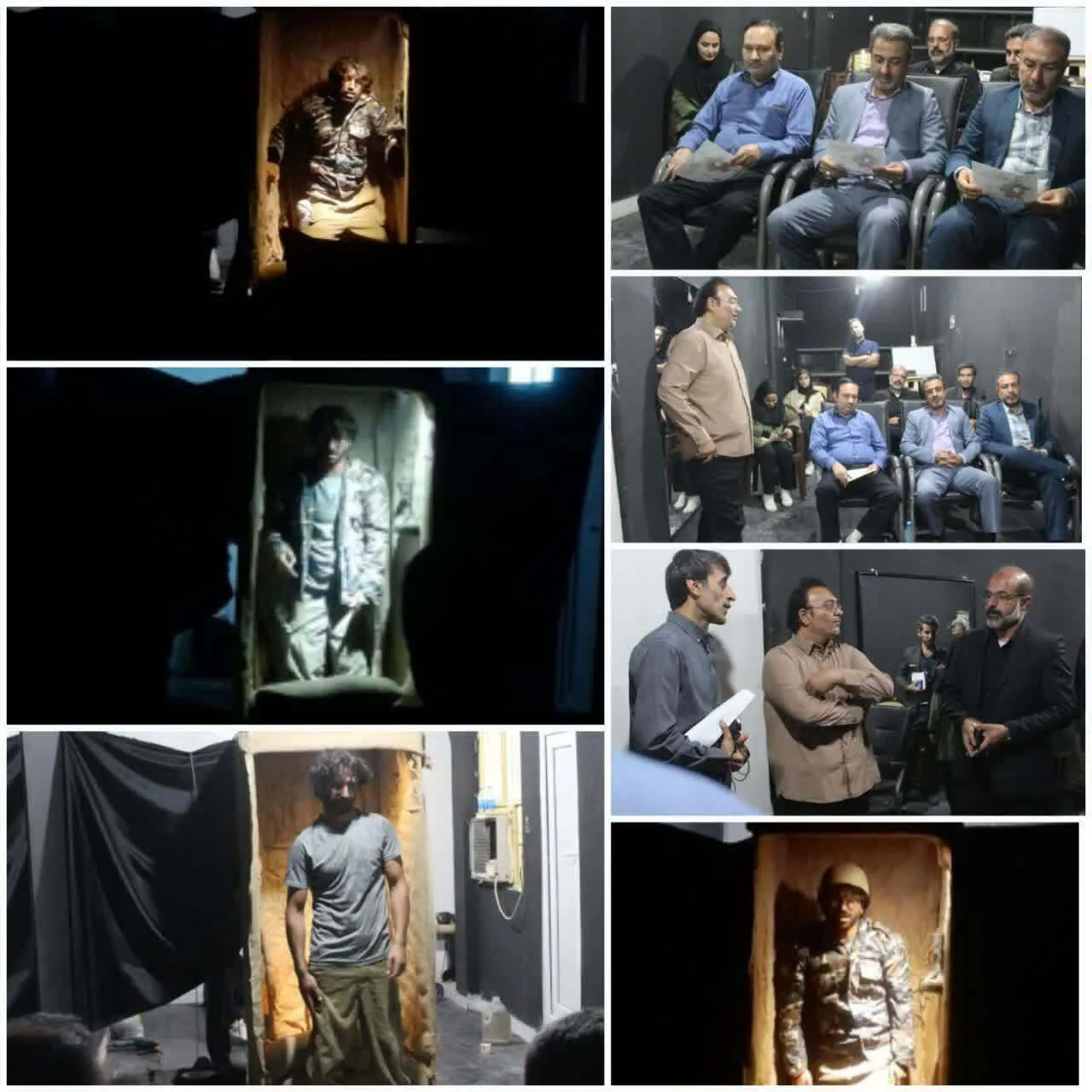 اجرای نمایش عروسک جنگی؛ منتخب کانون بسیج هنرمندان رامهرمز در دومین رویداد هنری تئاتر شب های فیروزه ای خوزستان