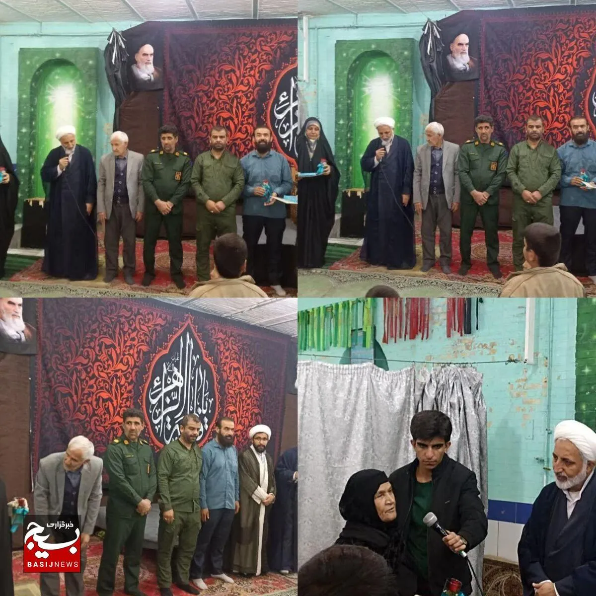 تجلیل از مادران گرانقدر شهدا در شب میلاد خجسته بانوی دوعالم حضرت فاطمه زهرا 