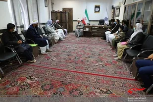 دیدار و طرح مسائل تعدادی از علما، معتمدین، و مردم اهل سنت استان با آیت&zwnj;الله محامی