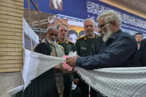 افتتاح نمایشگاه طرح اسوه در شهر خورموج
