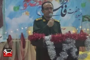 برگزاری مراسم جشن میلاد حضرت معصومه در شهر شنبه
