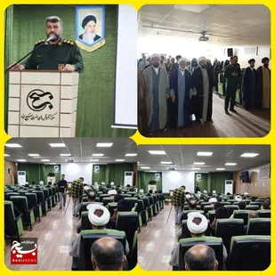 فرمانده ناحیه مقاومت بسیج شهرستان ایذه در جمع فعالان مساجد شهرستان