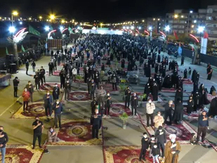 برگزاری مراسم سوگواره مرهم در سمنان