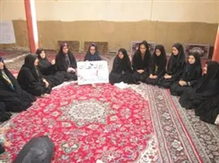 برگزاری اردوي جهادي يك روزه بسیجیان در روستاي حيدره