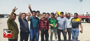 حمل و نقل رایگان انواع کالاهای اساسی توسط کامیون&zwnj;داران نیشابوری در حمایت از کشور