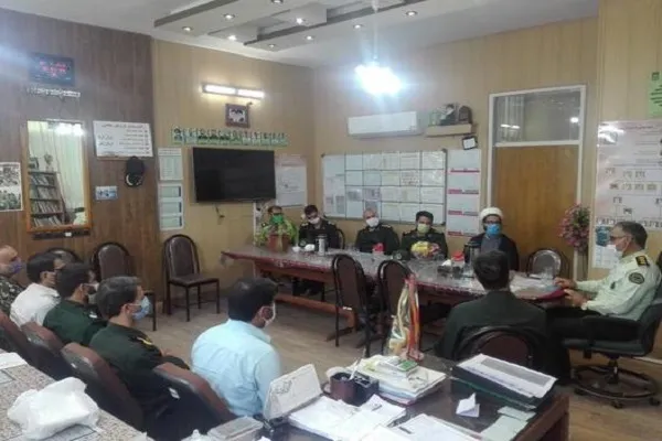 شورای فرماندهی سپاه جهرم از پادگان شهید دستغیب ناجا دیدن کردند