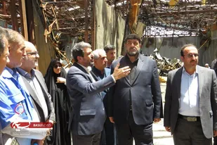 بازدید رئیس جمعیت هلال احمر کشور از آسیب&zwnj;های وارده به مرکز ذخیره&zwnj;سازی امور دام در همدان