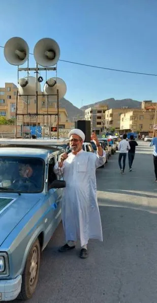 برپایی موکب سیار غدیر در منظریه
