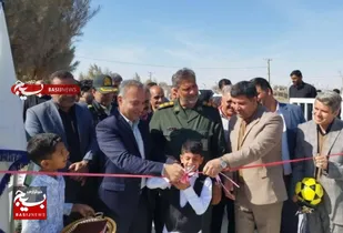 افتتاح پارک بازی کودکان در زهک