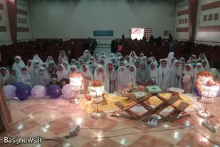 برگزاری بزم حجاب فاطمی در کبودراهنگ