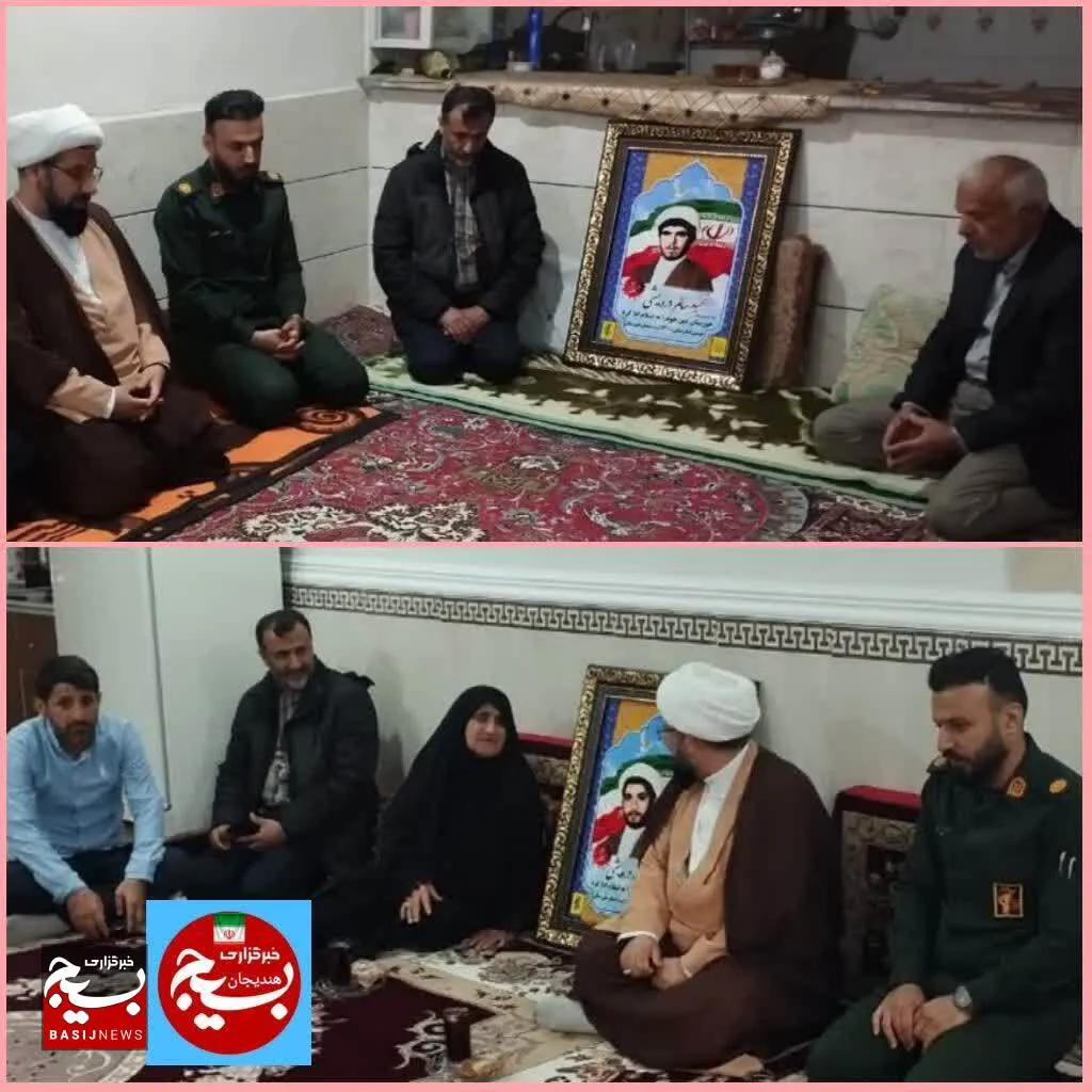 دیدار و تجلیل از شهدای منطقه امامزاده عبدالله هندیجان