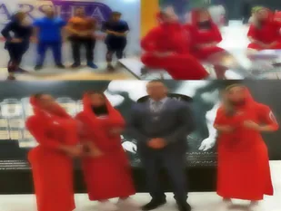 رونمایی از زمخت ترین استفاده ابزاری از زنان در نمایشگاه ورزش و تجهیزات ورزشی تهران