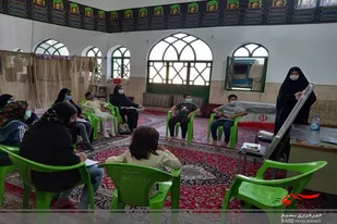 کلاس آموزش ریاضی در پایگاه روستایی سرخه برگزار شد