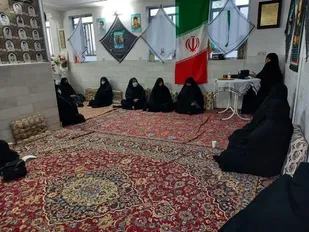 حلقه صالحین پایگاه حضرت معصومه (س) میبد برگزار شد