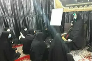 تجلیل و تکریم همسران تیپ فاطمیون شهریار