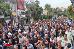 مراسم بزرگداشت سیدالشهدای خدمت در ملایر