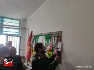 نواختن زنگ مهر و مقاومت در مدارس شهرستان اردل