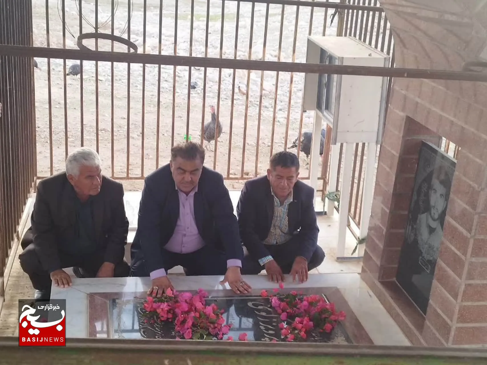 تجدید پیمان با دانشجوی شهید پرویز زکوی در باغملک
