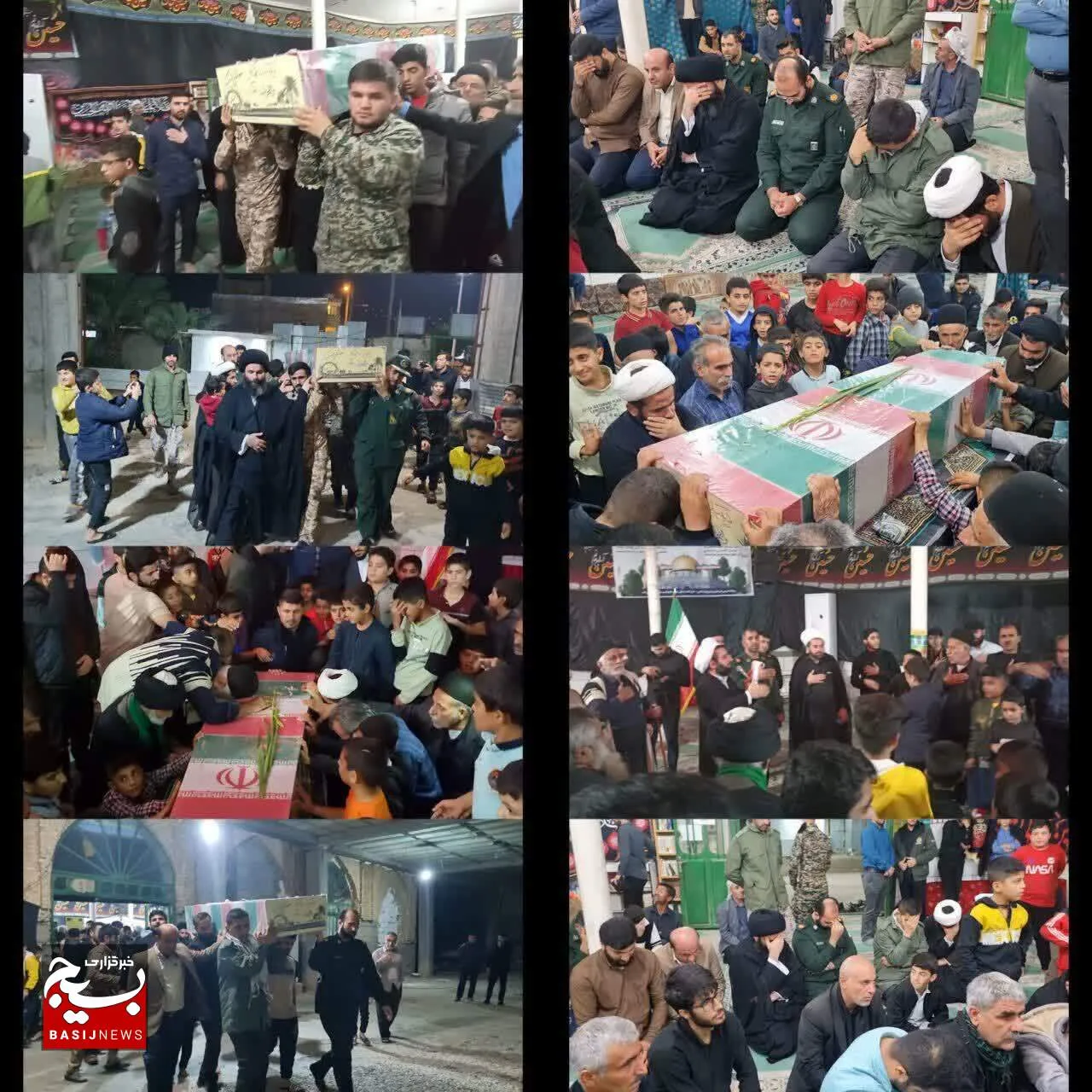 برگزاری مراسمات ایام فاطمیه در شوشتر