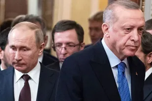تحقیر اردوغان پشت در اتاق پوتین