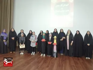 جشن میلاد حضرت معصومه (س) توسط حوزه خواهران الزهرا (س) اهرم برگزار شد