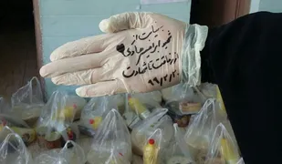 کمک مومنانه دانش آموزان دبیرستان رشد قرچک، در قالب&laquo;قلک کریمانه&raquo;