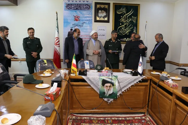 تجلیل از جانبازان در اداره کل آموزش فنی و حرفه ای استان