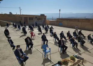 یادواره شهدای فرهنگی سپاه ناحیه مقاومت بسیج چرداول در روستای زنجیره علیا برگزار شد