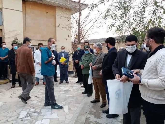 تجلیل از کادر درمان مرکز نگهداری و توانبخشی معلولان نویان شهریار