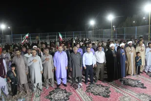 اجتماع باشکوه مردم انقلابی روستای بوئینگ در حمایت از نظام مقدس جمهوری اسلامی ایران